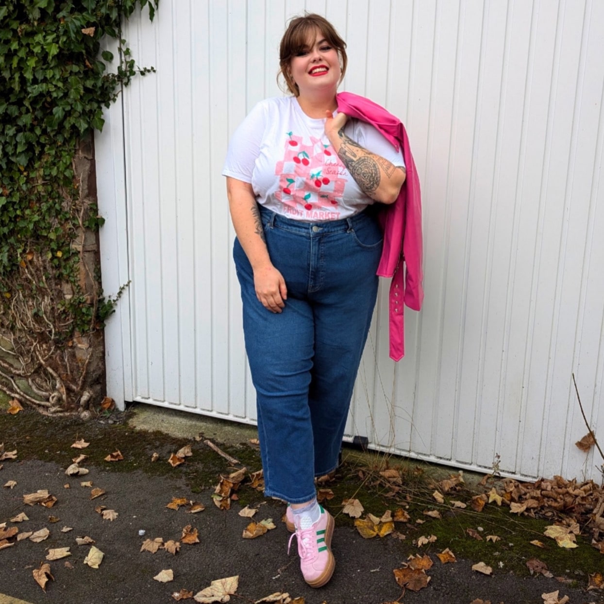 Organic Mom Jeans - Atlantic